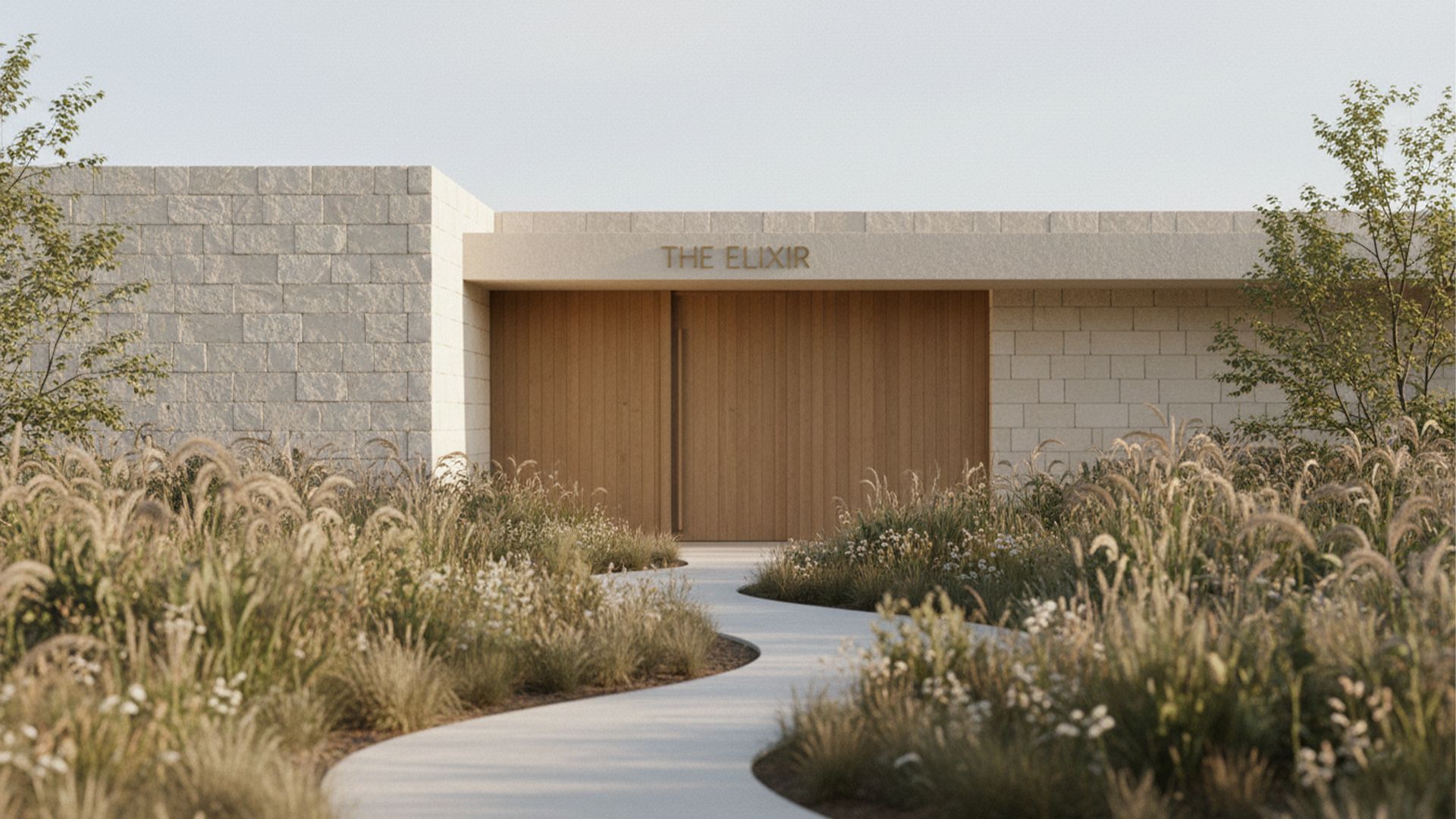 Conceptual brand world for The Elixir Hotel